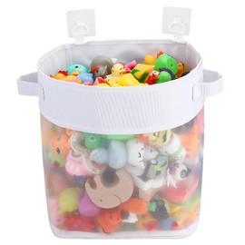 Xialvyu Bath Toy Storage Bag, Bath Toy Storage, Bath Toy Hanging Organiser Bag, Bath Toy Mesh Storage, Large Capacity