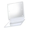 Espejo De Maquillaje Portátil Plegable Con 2 Miniled, 6