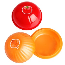 ZTFORUS Onion Keeper Set Fridge Food Saver to Contain Tomato Onion