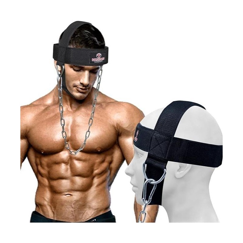 Fightsense Neck Harness for Training Padded & Adjustable Strap with