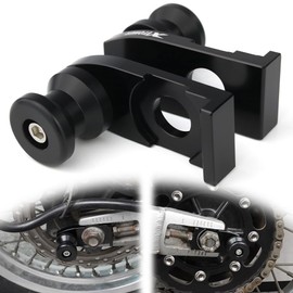 Xitomer Rear Swing Arm Stand Bobbins Fit for 2018 KLR650 2008-2018 Axle Sliders Crash Protector Fit for KLR650 Motorcycle Wheel Protector with Swing Arm Stand Bobbins