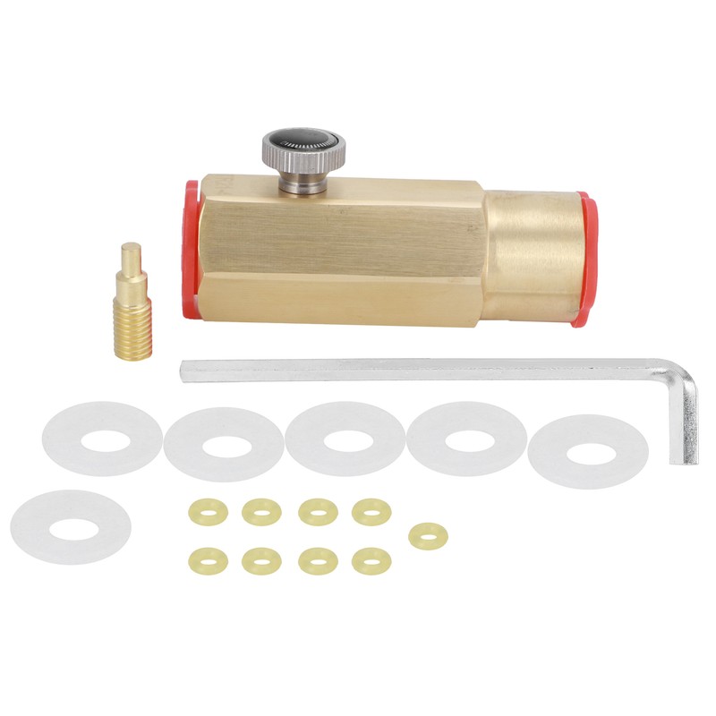 CO2 Refill Adapter Connector Kit W21.8-14 Soda Inflation Valve Cylinder