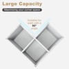 DTXIAQIAO Extra Large Kitchen Utensil Holder for Countertop, Three Compartment