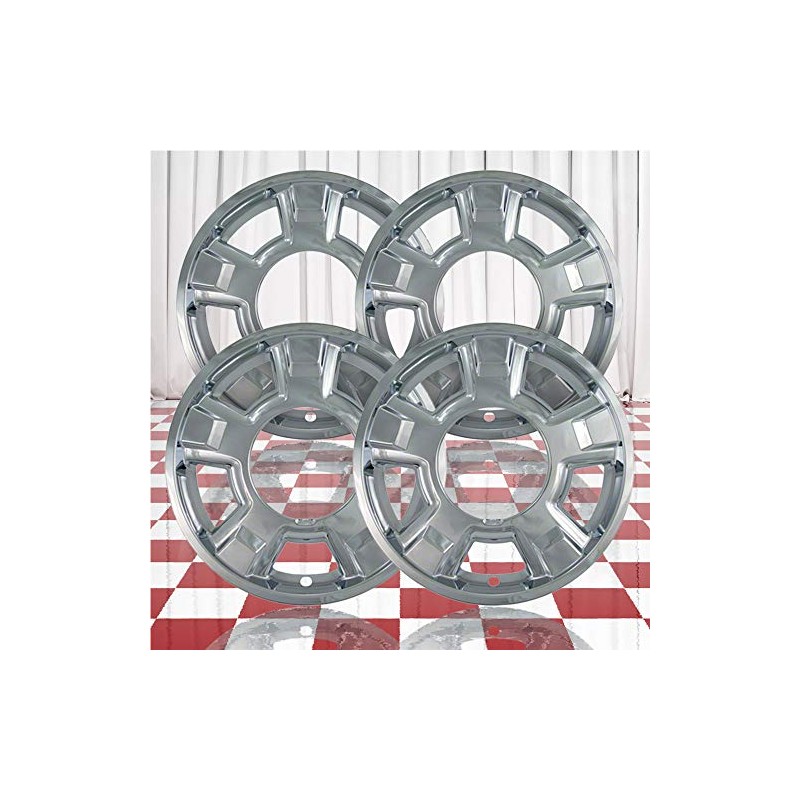 Brighter Design Set of 4 17" Chrome Wheel Skins for
