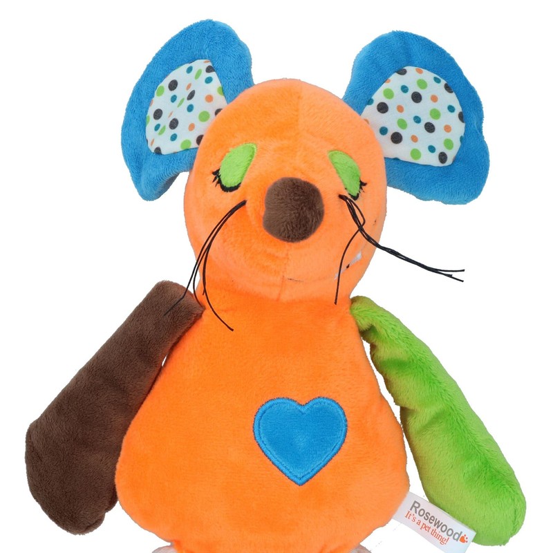 AB Tools Millie Mouse Teddy Medium Rope Soft Plush Play