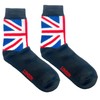 Union Jack 2 Pairs Men's Socks - London Bus &