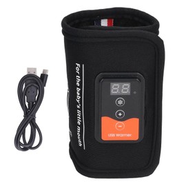 Calentador de Biberones, Calentador de Biberones de Leche Temperatura Constante Calentamiento Rápido Calentador de Biberones con Aislamiento USB Calentador de Biberones de Viaje