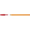 BIC Cristal BIC Â Orange, 0,35 MM writing colour red