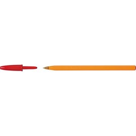 BIC Cristal BIC Â Orange, 0,35 MM writing colour red