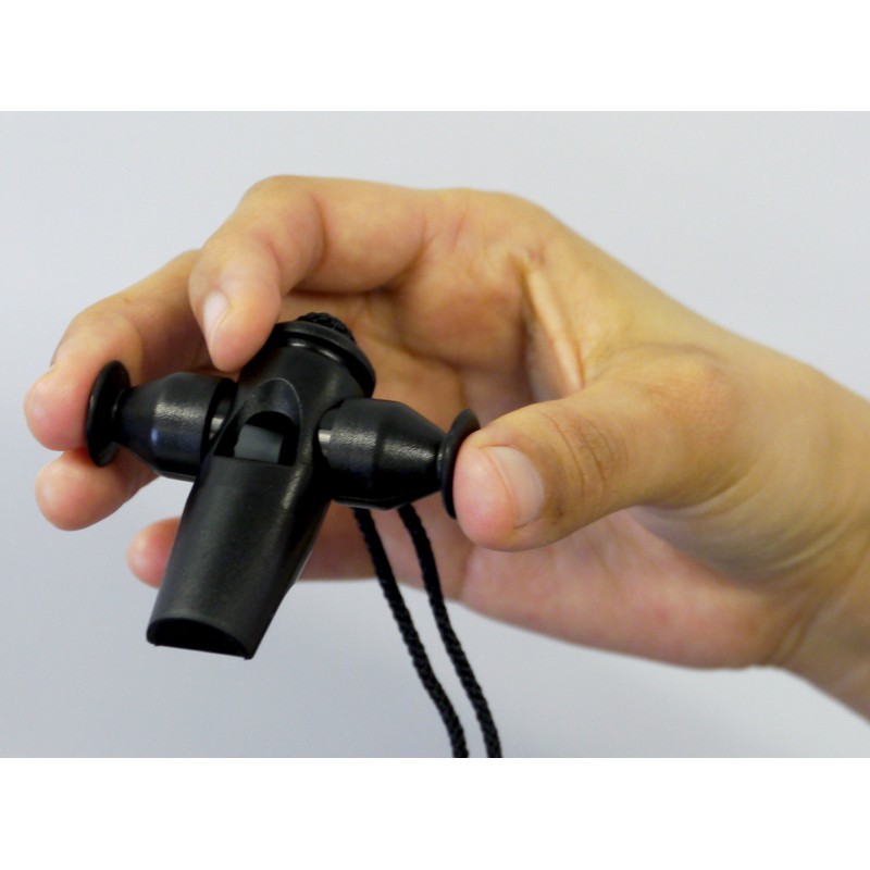 PICKBOY Pickboy Samba Whistle, Black, SW-60/BL