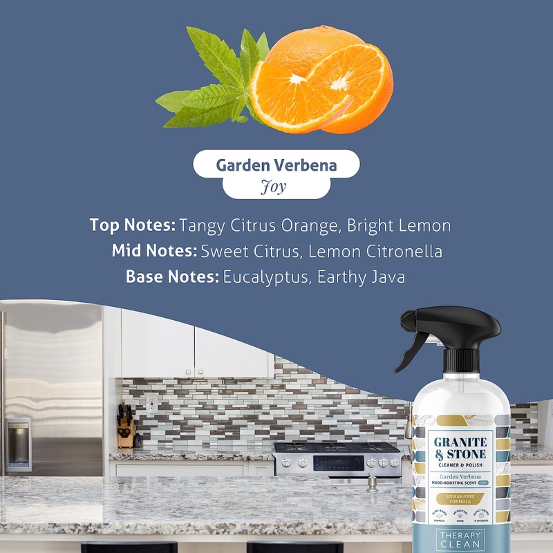 Therapy Granite Cleaner & Polish (2 Pack) - Granite Countertop