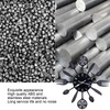 Black Kitchen Wall Clock Removable Modern Cutlery Kitchen Spoon Fork