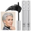 OSDUE Black Mascara for Older Women, Waterproof Mascara, 2-Pack