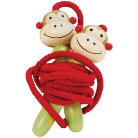 Wooden skipping rope