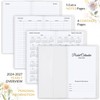KONVINIT Pocket Calendar 2025-2026, Floral Pocket Calendar 2025-3.7" x 6.7"
