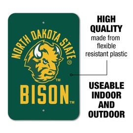 North Dakota State Bison Home Business Office Sign