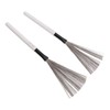Drum Brush Steel Wire Maple Wooden Handle Percussion Tool Instrument