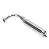 Exhaust Muffler Pipe Motorized Bicycle Engine Muffle Tailpipe Exhaust Pipe