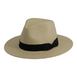Gamble & Gunn Natural Cream Panama Hat Large (59cm)
