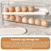 Egg Holder for Refrigerator, PRITOK 2 Layers Automatic Egg Container