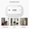 ELRO FC5003 Carbon Monoxide Detector, 10-Year Sensor, with Display, Pack