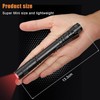 Tuanse 6 Pcs Red Light Flashlight Red LED Flashlight Pen