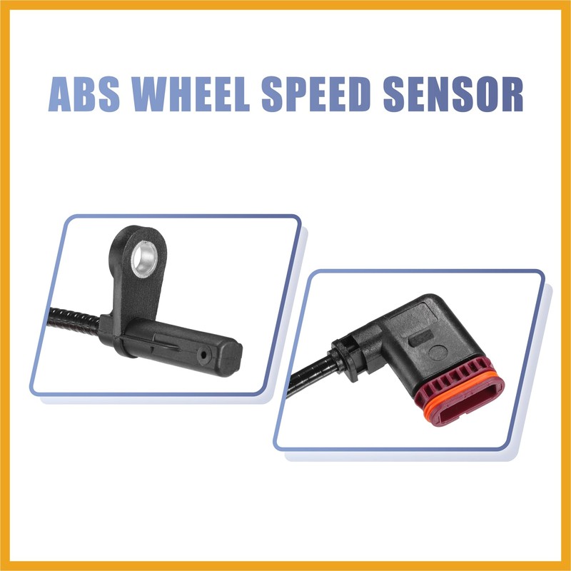 Partuto Car ABS Wheel Speed Sensor Rear Left Right No.2045400317