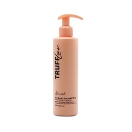 TruffLuv | Nourish Collection Argan Shampoo, Infused with Black Truffle Extract, Replenishing Shampoo, Deeply Hydrates, Nourishes & Soothes Hair and Scalp, Paraben Free, Sulfate Free, 8.45 Fl Oz