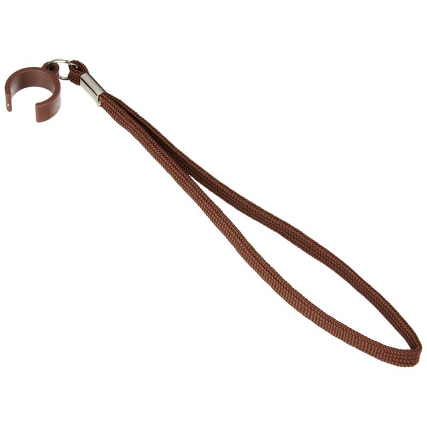 Wellfan Cane Strap, Safety Type, Brown, 0.8 inches (21 mm)