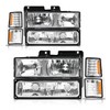 AXLAHA for 1994-1998 Chevy Silverado Headlights Assembly for 1994-1998 Chevy