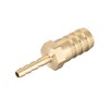 sourcing map Straight Brass Barb Fitting Reducer, Fit Hose ID