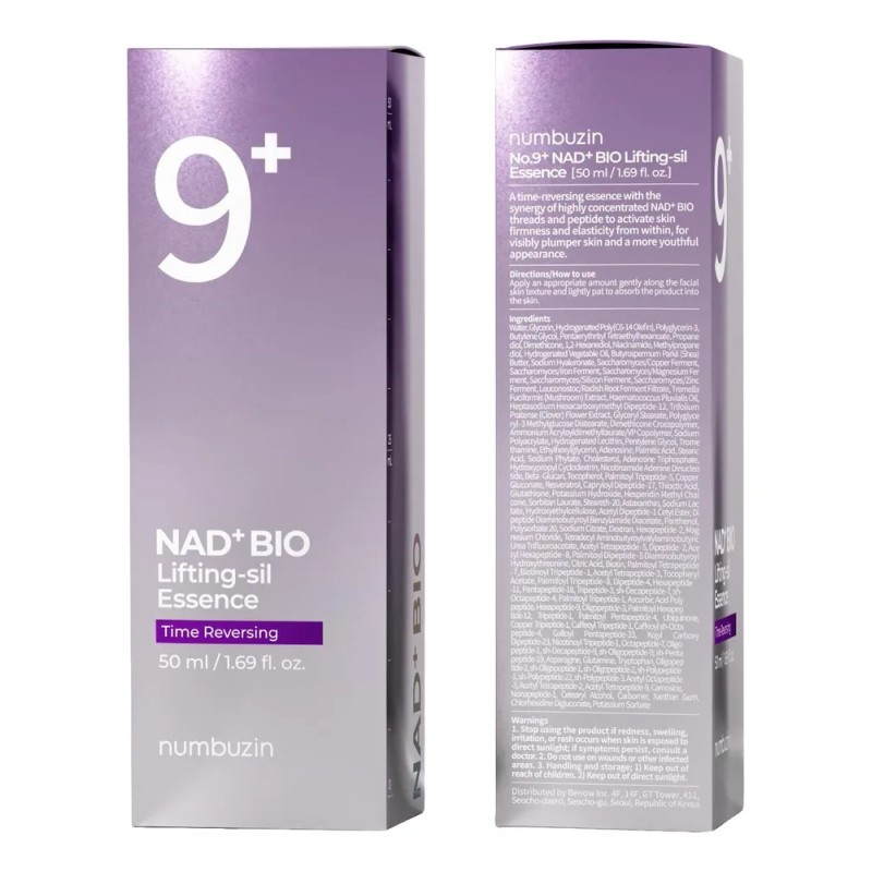 Numbuzin Nad Bio Esencia 50ml Antiedad Piel 30+ Todo Tipo