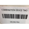 P&S 696-WG P&S COMBINATION DEVICE TWO SWITCHES (1 POLE &