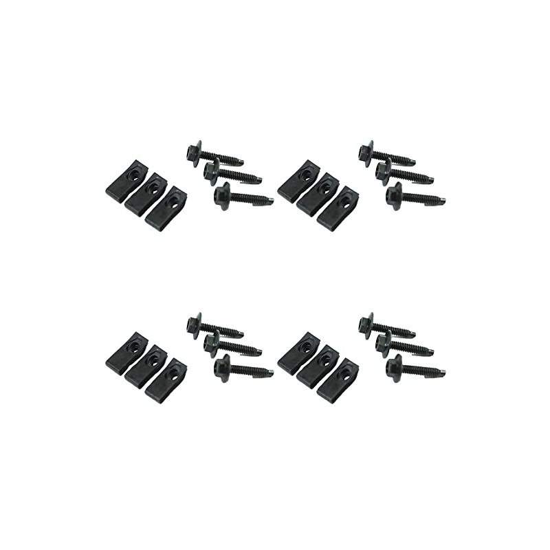 Mud Cover Installation Kit Bolt Kit 12 Pack Complete for