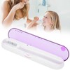 ZL‑08L UV LED Toothbrush Holder Cleaner Portable Ultraviolet Toothpaste CleanerPurple