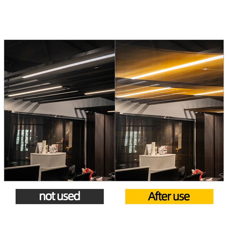 Gold Streak Anamorphic Effect Filter UHD Optical Glass Waterproof Scratch