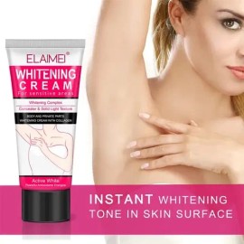 Crema Aclaradora Zonas Íntima Axilas Colágeno Hidrata 60ml