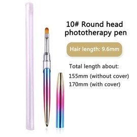 3pcs Acrylic Nail Brush Set For Application,Nail Extension,Nail Brushes for Acrylic Powder, Gel Polish, Extension Gel, 3D Carving & Detailing Design for Beginner & Professional