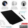 TMS Magnetic Whiteboard for Fridge | Kitchen White Board with