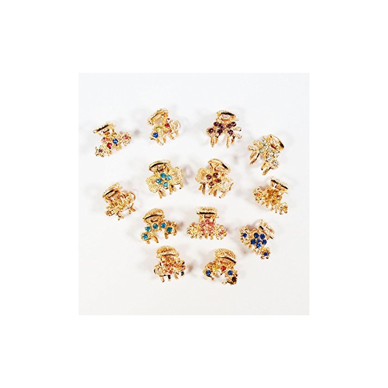 HAND ® HCGS03 Elegant Beautiful Shiny Gold Tone Small Metal