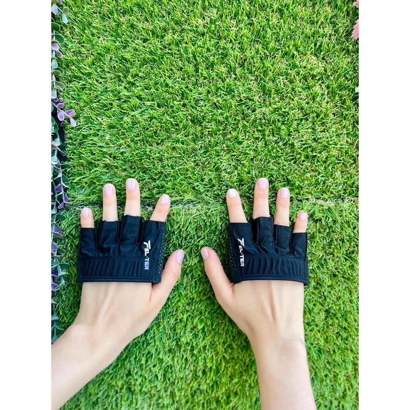 FELTER FITNESS Mini-Calleras y/o Mini-Guantes (1 Par) para Gym, Pesas,