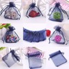 150 bolsas de organza premium, bolsas de regalo de joyería