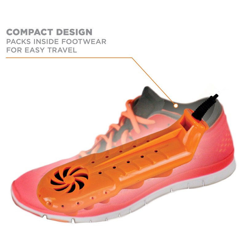 DryGuy Unisex's Travel Dry DX Shoe Dryers, Orange and Black,