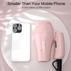 Foldable Travel Hair Dreyr Mini:Dual Voltage Lightweight Blow Dryer with