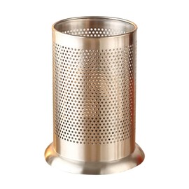 Stainless Steel Kitchen Utensil Holder, Straw Holder for Counter, Coffee Stirrers Holder, Countertop Straw Dispenser, Drinking Straw Organizer Container for Store, Restaurant, Bar, Home