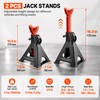 Heavy Duty Jack Stands for Vehicle Lifting – Locking Steel