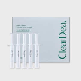 Cleardeer Mucin Collagen Deep Cream Ampoule 4ml x 5 packs / 클리어디어 뮤신 콜라겐 딥 크림 앰플 4ml x 5개입