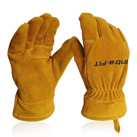 Intra-FIT NFPA 1971 Firefighter Gloves,Water Repellent Moisture Barrier,Heat & Flame Resistant Professional Firefighting Gloves(Size: Medium)