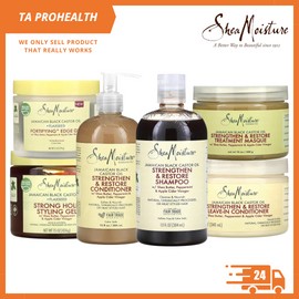 Shea Moisture Jamaican Black Castor Oil Strengthen Restore Shampoo / Conditioner / Leave In Conditioner / Masque