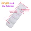 Ultra Soft Bra Extender Band Breathing Room 4 Rows Hook